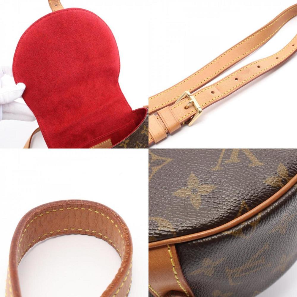 LOUIS VUITTON Authentic Brown Monogram Leather Shoulder Bag - Picture 11 of 11